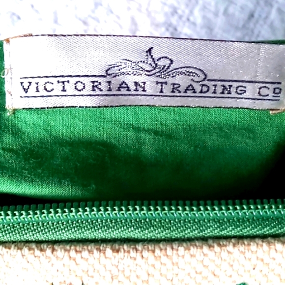 Victorian Trading Co. Embroidered Cosmetic/Clutch Bag - Picture 4 of 11